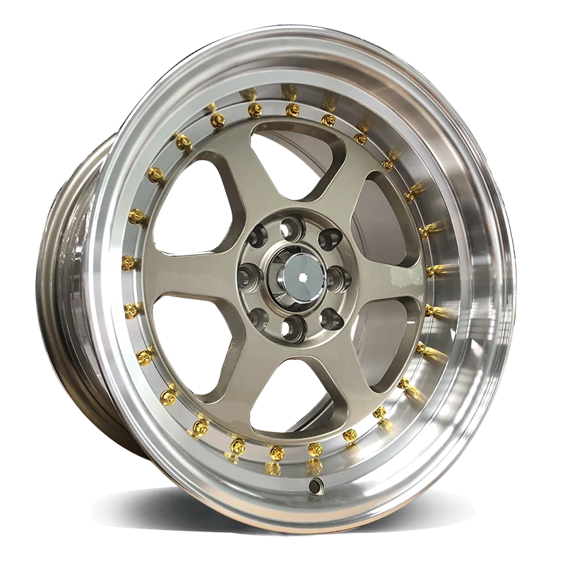 Cheap Price 5 Holes 6 Spoke 15 16 17 19 20 Inch Sport Auto Part