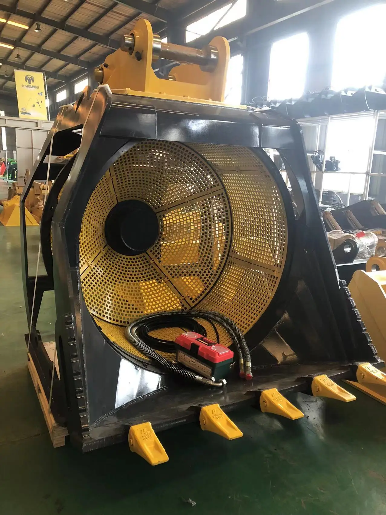 MONDE Sand Stone Rotary Sieve Bucket Hydraulic Screening and Sieving ...