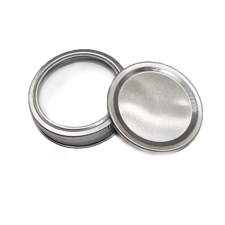 Bulk Bottle Jar Sealing 70mm Seperate Canning Mason Jar Lids Screw Cap