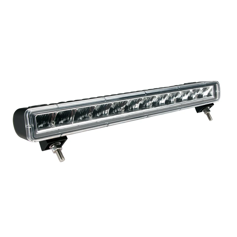 High Intensity Slim 12v 24v Emark ECE R112 R10 EMC Aluminum 3600lms 13inch Offroad LED Driving Light Bar