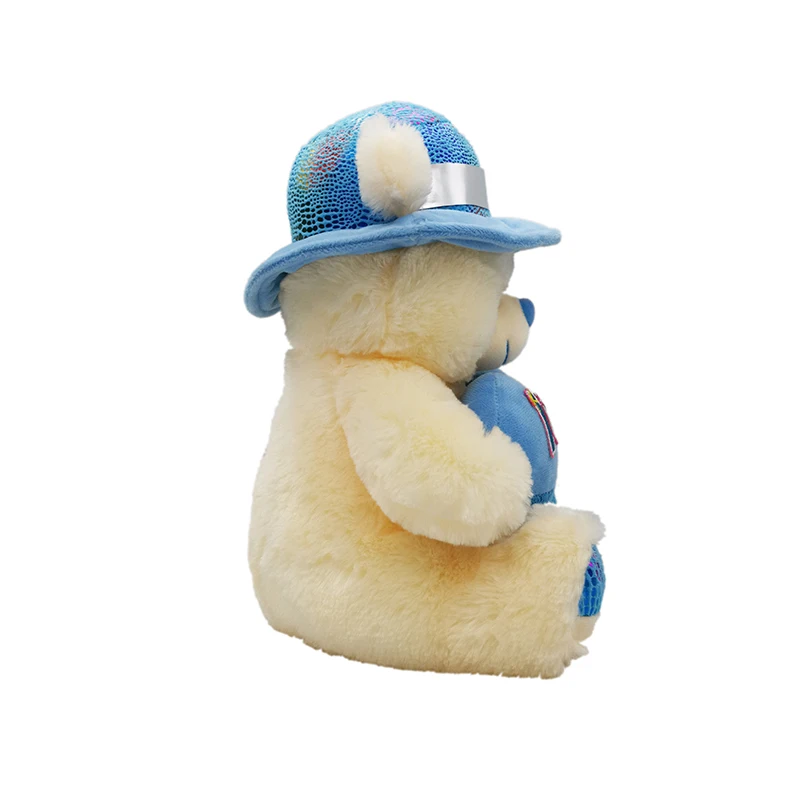 Customized sizes cute stuffed plush teddy animal bear toy