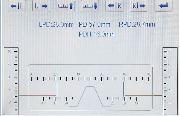 LP-6100 China Optical Optometry Auto Digital Lensmeter Lens Meter