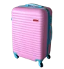 abs printed hard shell airport trolley handle luggage suitcase set