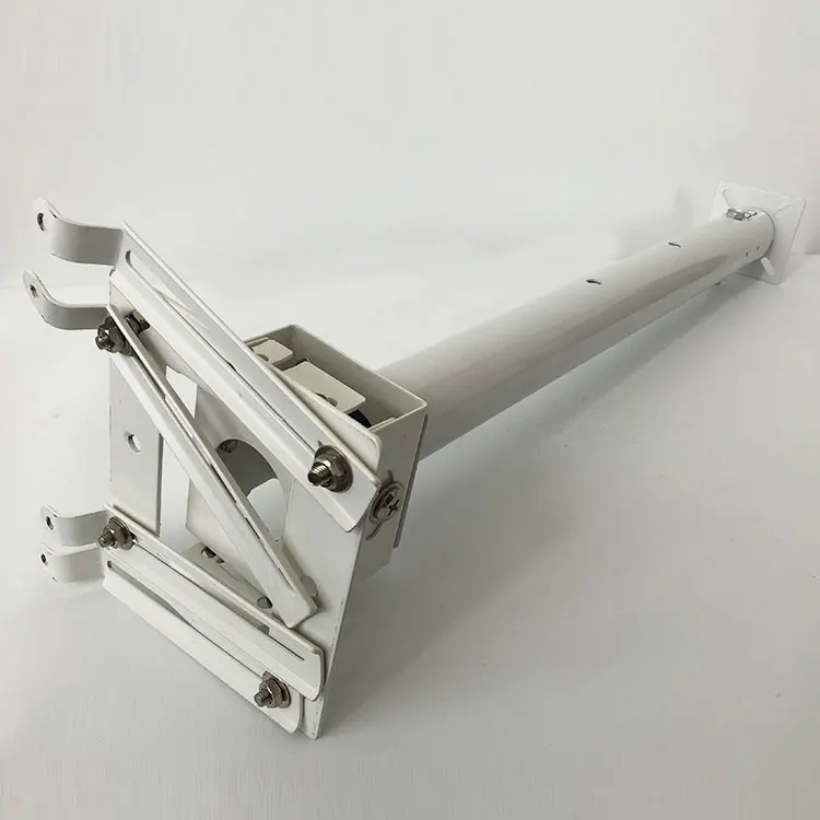 AM013 White Pipe Aluminum Alloy Iron Ceiling Projector Mount