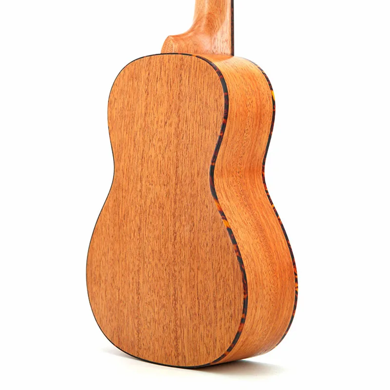 Paisen High Quality Cheap Hawaii Picks Ukelele Details 23 Inch Doublesided Spruce Mahogany
