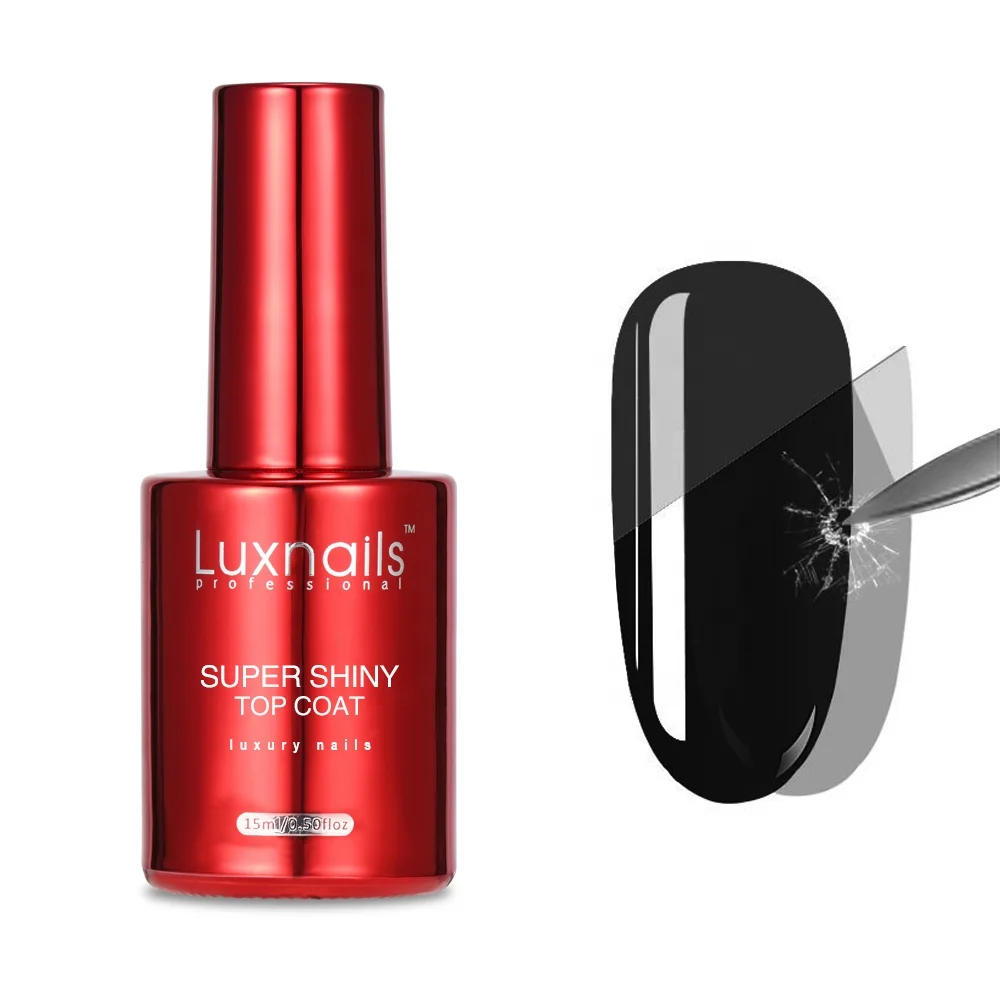 Hanyinails Wholesales High Glossy Long Lasting 30days Shiny Top Coat