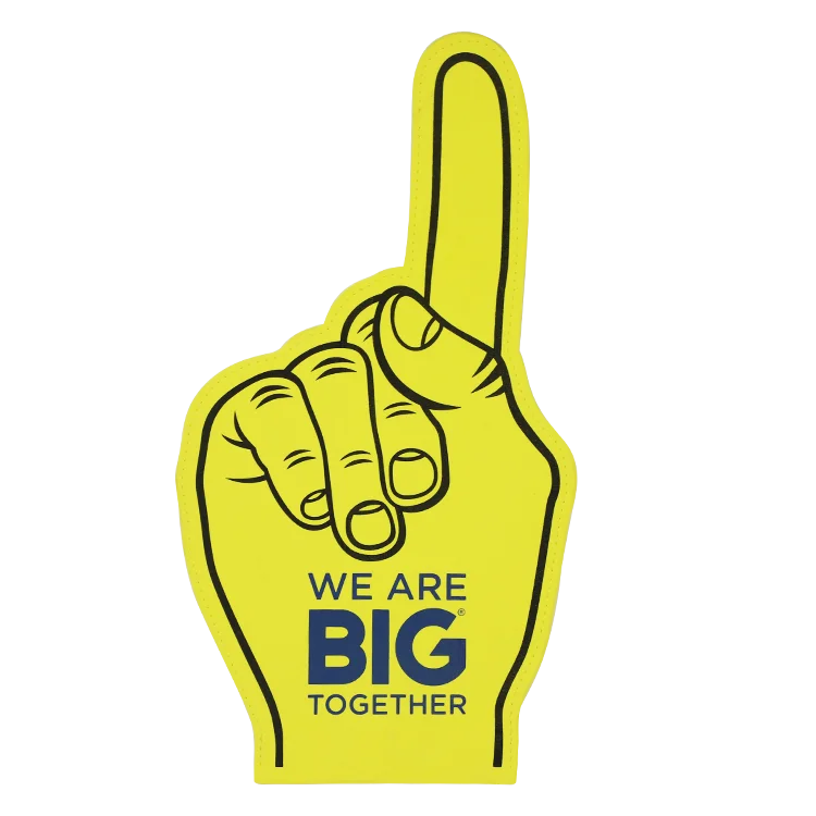 Blank Foam Finger Png