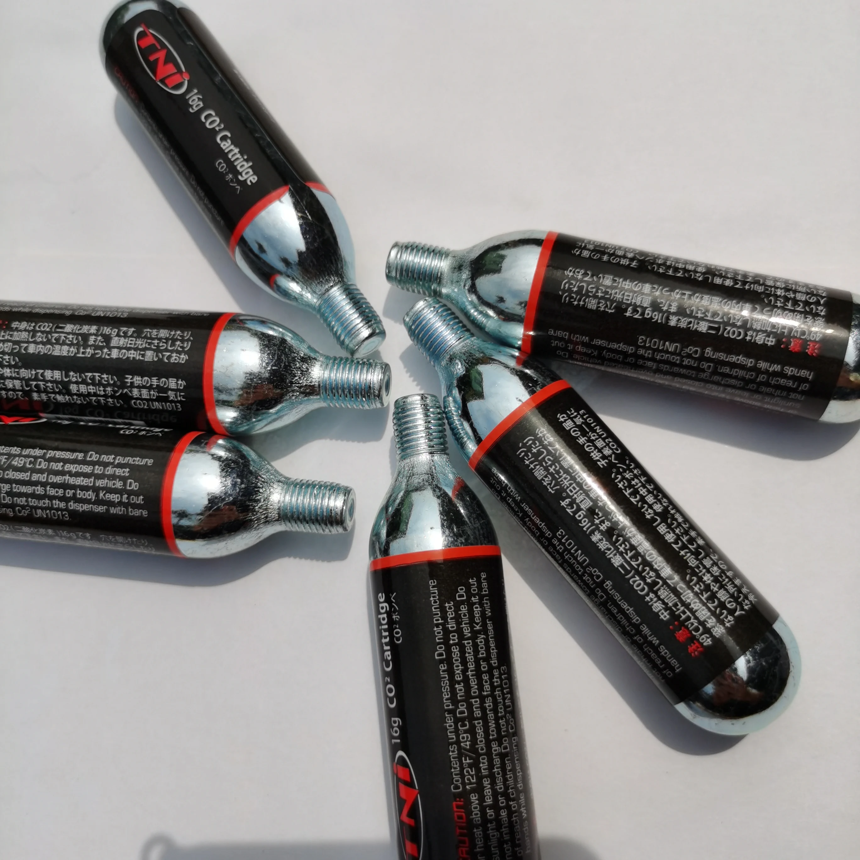 38 Gram Co2 3/824 Threaded Capsule Co2 Cartridge 38g Co2 Capsules