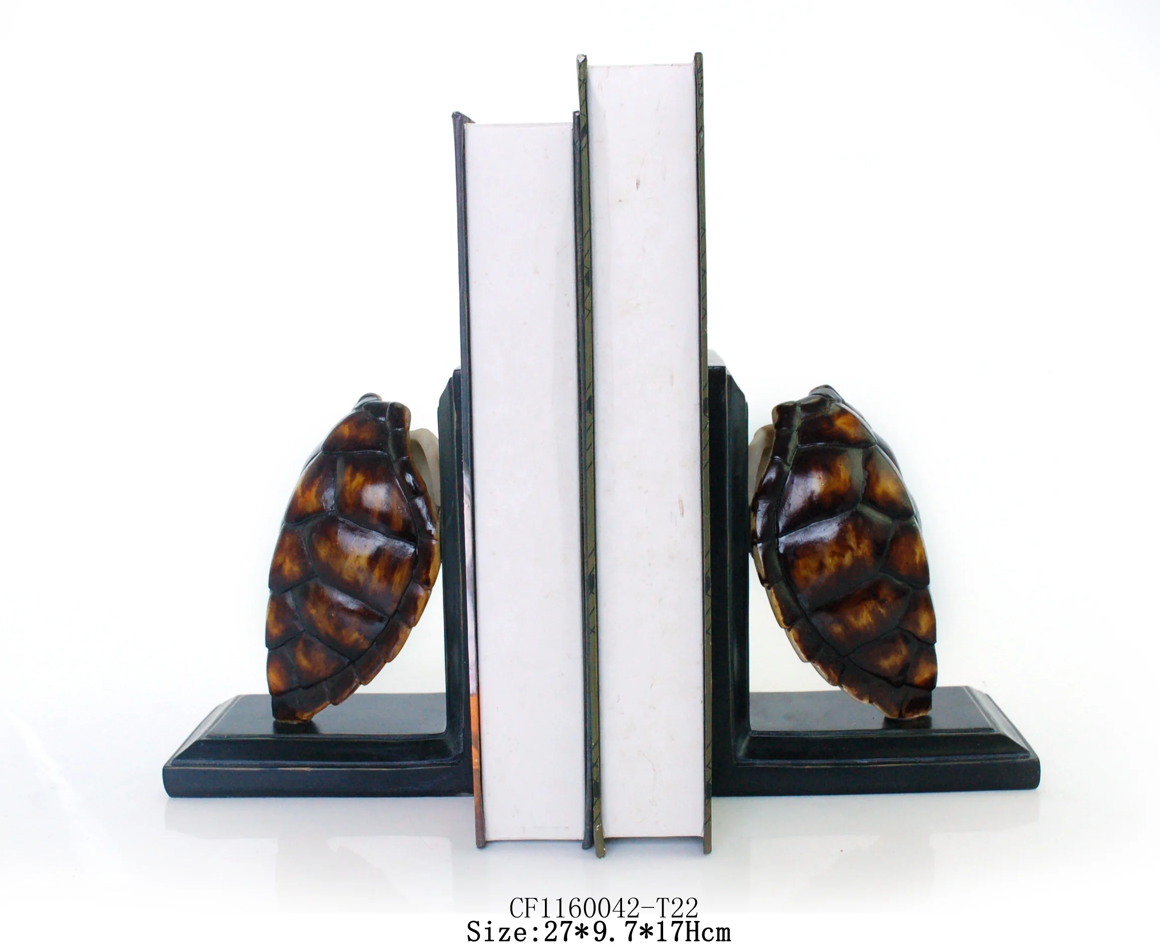 2020 New Design Ocean Collection Resin Sea Turtle Figurine Bookend Holder For Home Decor details