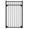 Round corner sliding Aluminum gate