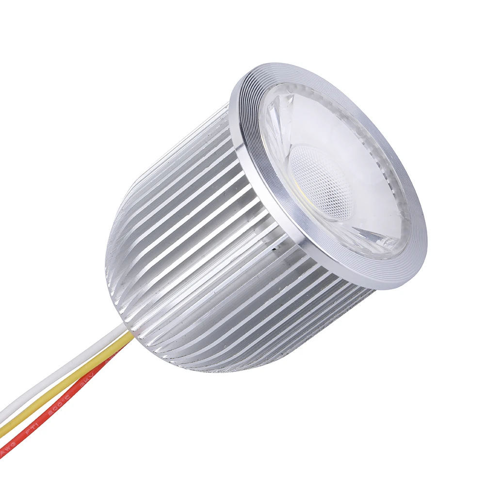 Dimmable LED COB Spot Down Light Frame ac220v  DIM TO WARM 2000k-3000k or 3000k-5500k triac dimming GU10 MR16 LED Module