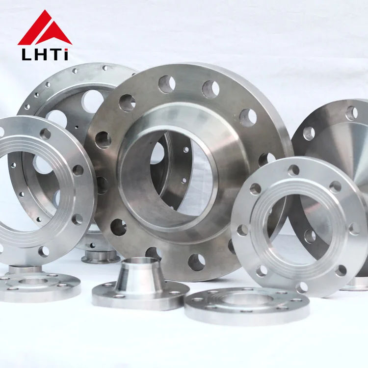Ti Gr2 Gr3 Gr12 ASME JIS EN Standard Blind Flansch(BL) Titanium Flange