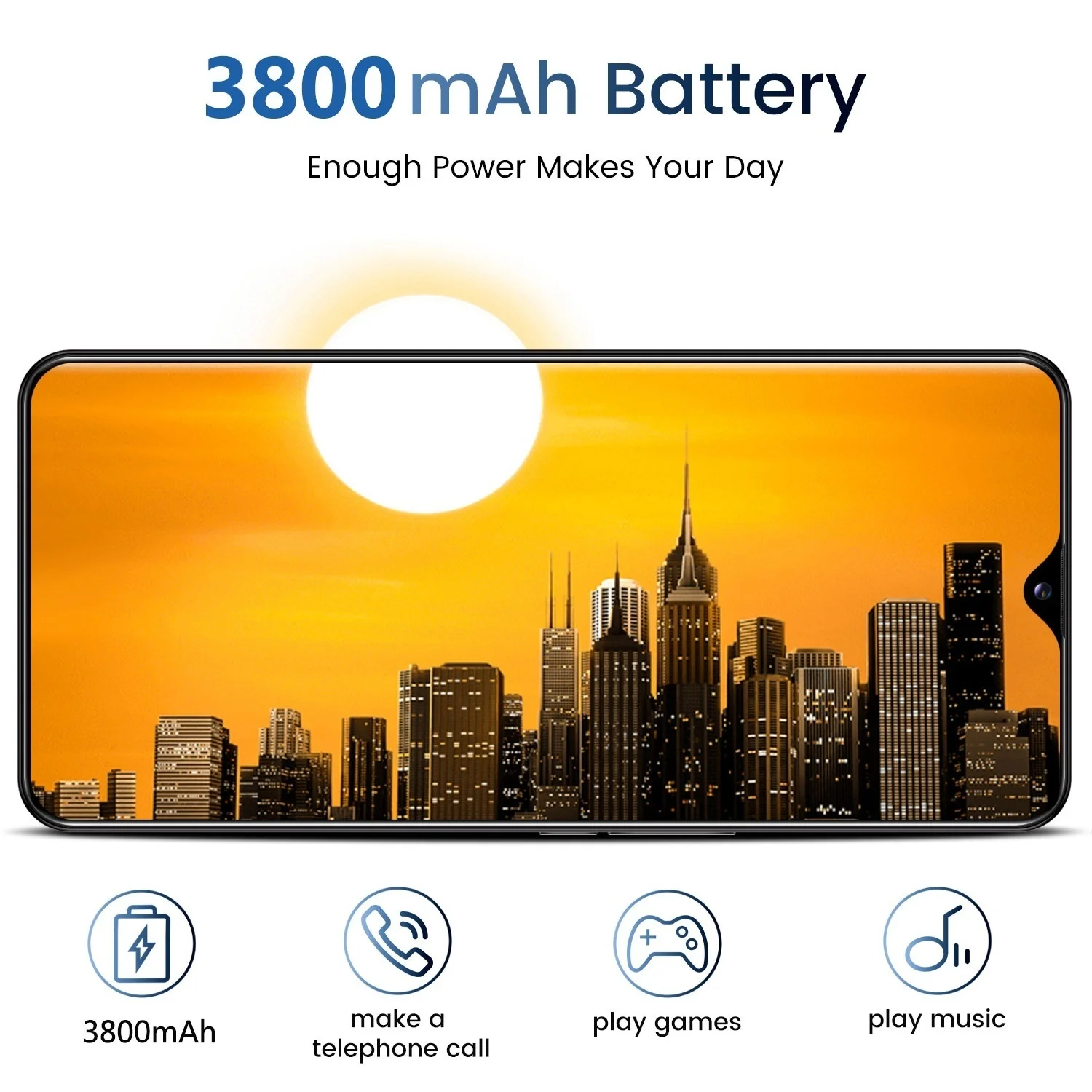 Big Screen custom cell phone S30U+ android bluetooth 6.5 Inch cheap android mobile smartphone wholesale