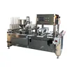 Lunchbox Sandwich Box Vegetable Fruit Packing Film Cut Around Container Heat Seal Linear Type Tray Sealing Machine