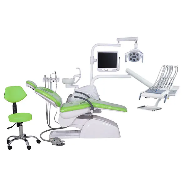 wholesale price  top mounted tray design hospital dental equipment new clinic customized dental chair package factory