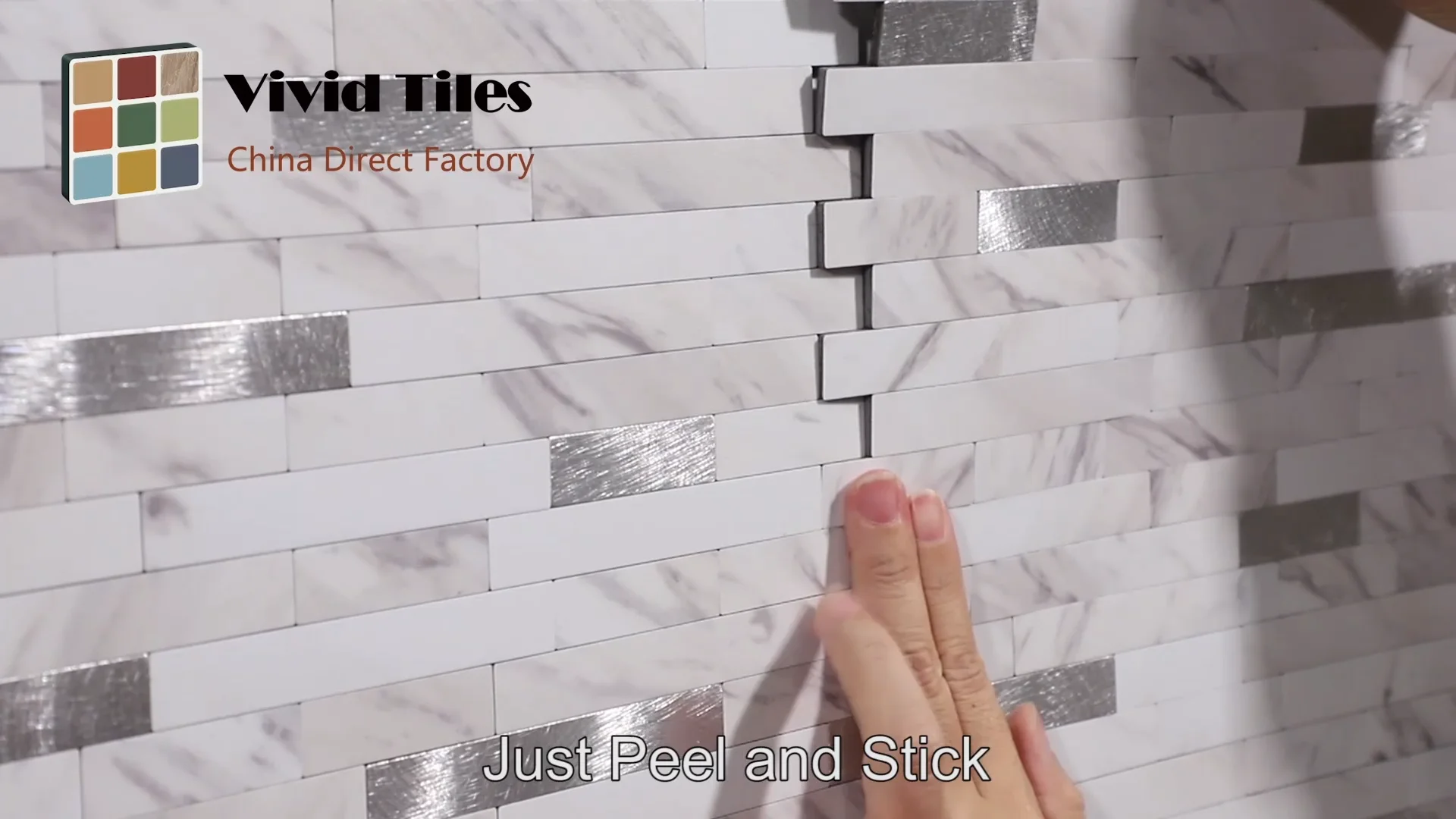 Waterproof 4mm Thick Cararra White Marble Effect Self Adhesive Wall