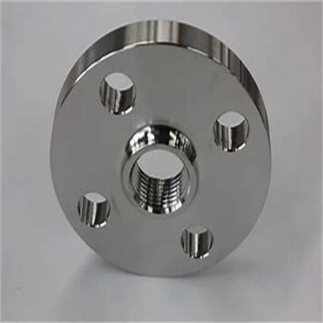 Stainless Steel 316 304 Butt Welding Flange 3000# 300# Pressure Threaded Customized Size Best Selling factory