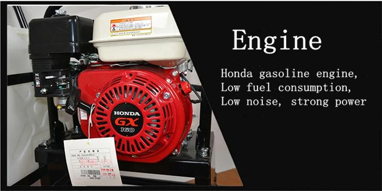 Longshun High Efficiency Emulsified Asphalt Spreader Machine Gasoline Engine Bitumen Sprayer Truck Road Waterproofing