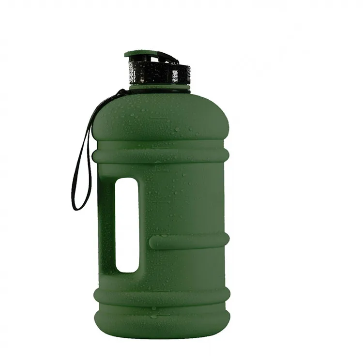 BPA Free Fitness PETG Tritan GYM Water Bottle for Gym Drinking Container Jug Half Gallon Water Bottle 2.2L 