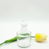 Recyclable round glass aroma essential oil diffuser with silica gel plug