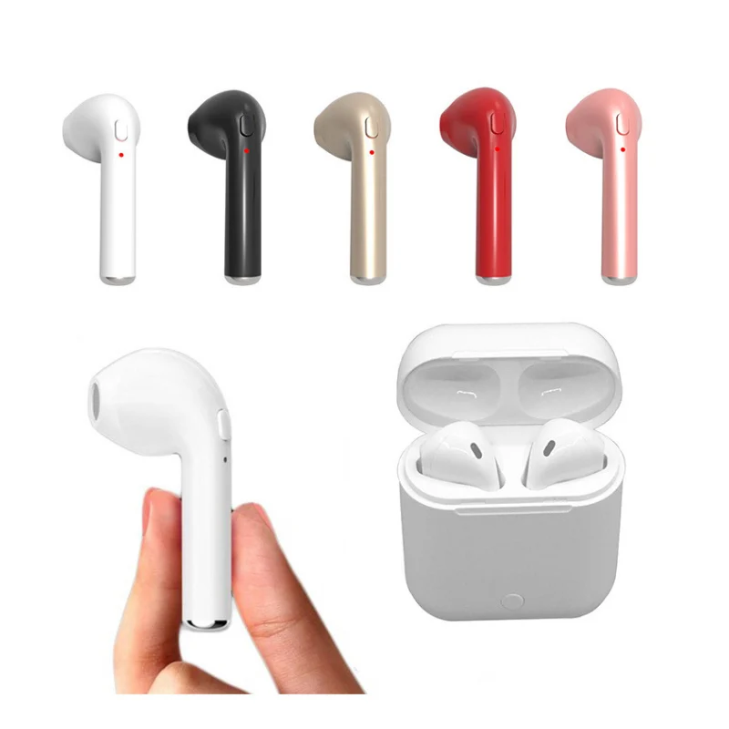 New product tws I7s earbuds portable earphone Wireless Bluetooth Earphone 5.0 stereo earbuds i8 I9S i12 i13 - ANKUX.COM