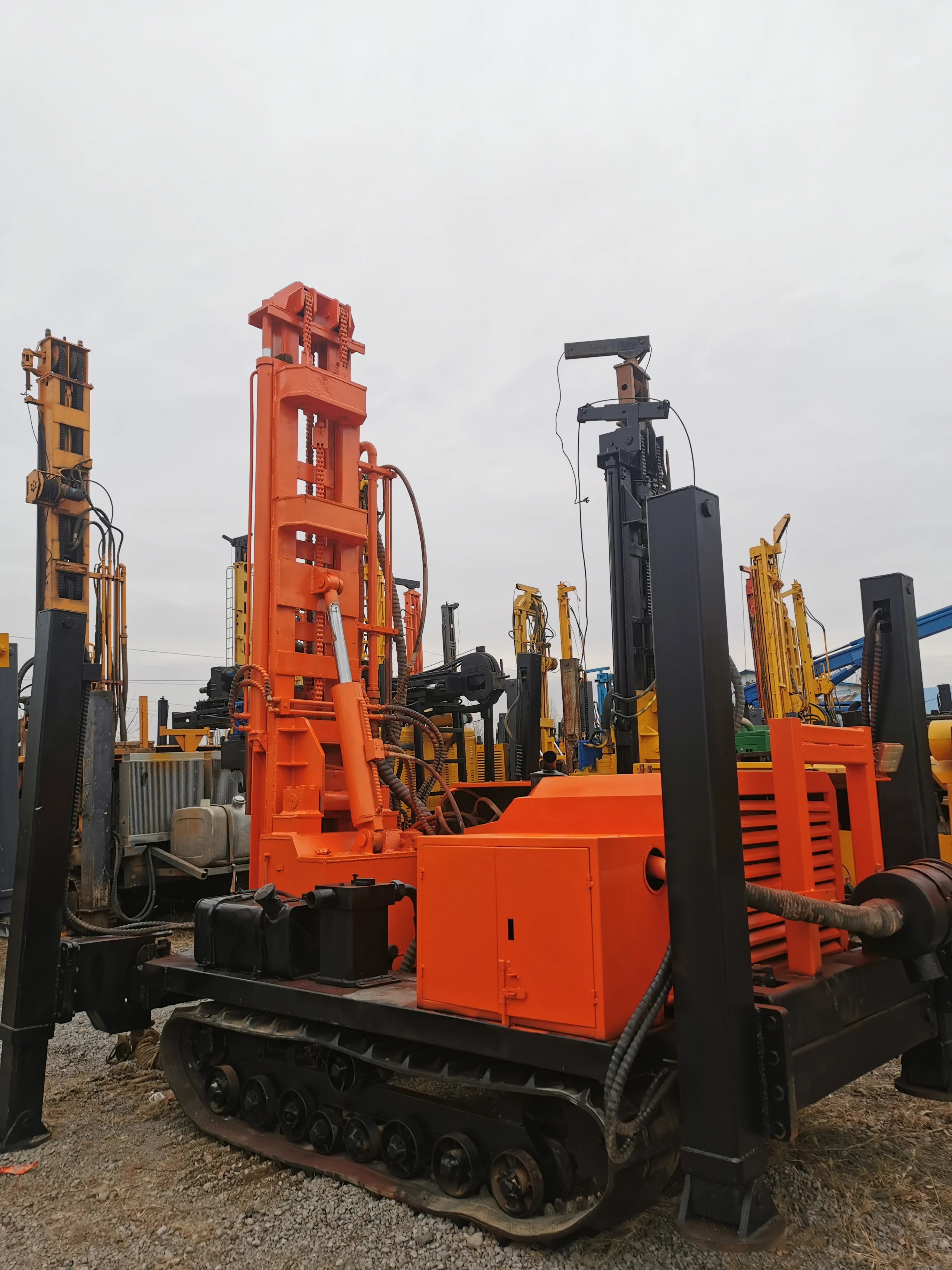 Used Produced In 2021 With Yuchai Engine Jr180 180m Good Working Water