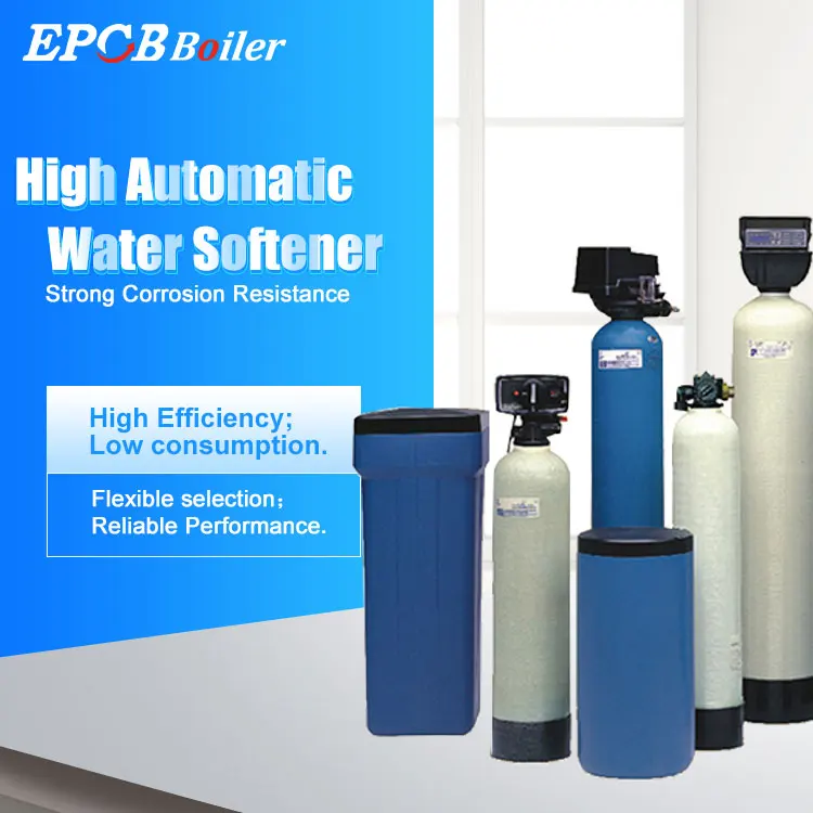 1000l/h Hard Water Softener For Industrial Boilers Resin Automatic
