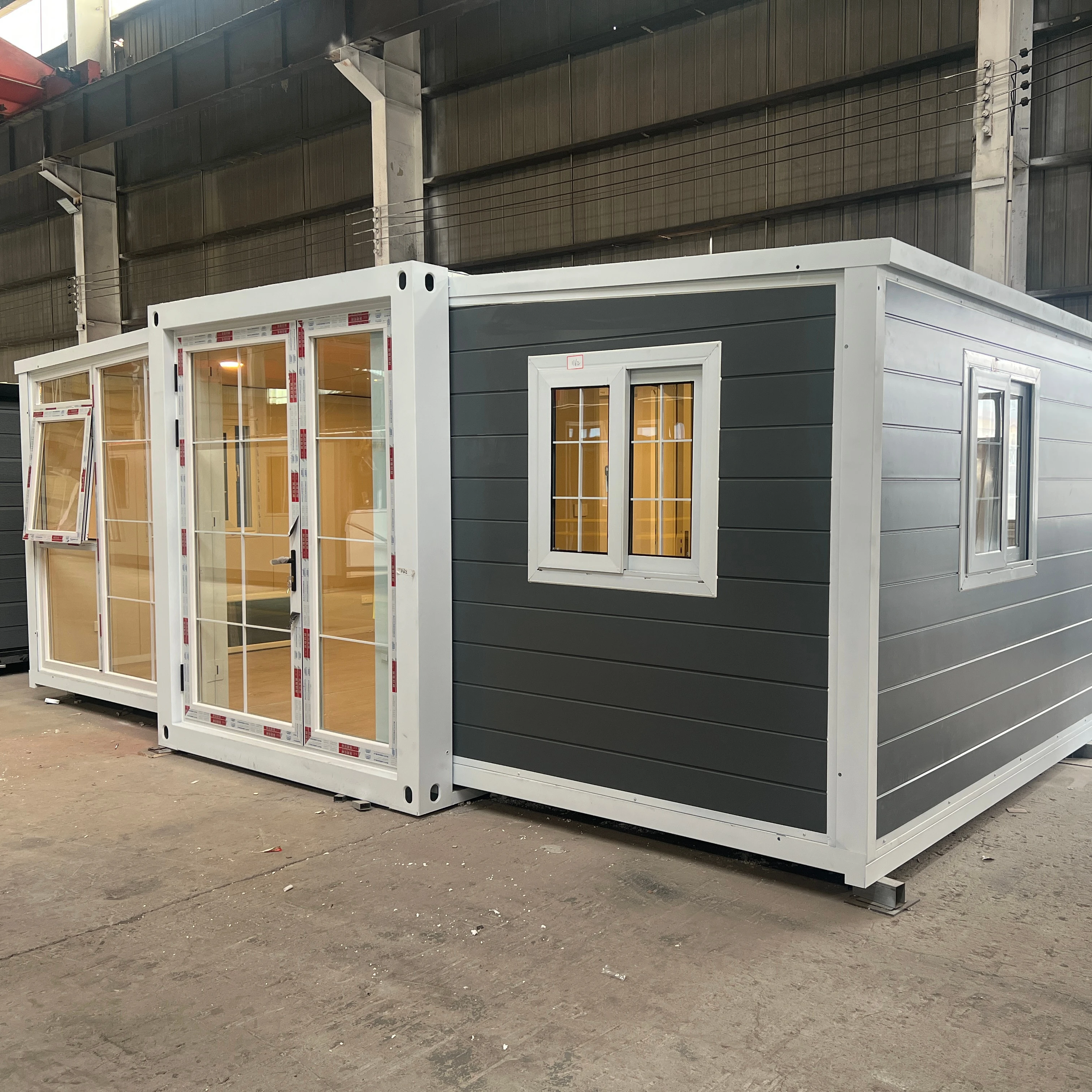 product professional design luxury prefabricated steel container house portable collapsible expandable container house for sale517-4