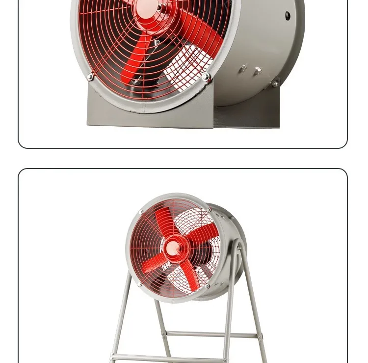 Powerful Explosion-proof Industrial Fan, 380V/220V, 16A - detail 22