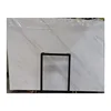 Chinese calacatta floor shower 15x15 gray vein eastern white marble tiles