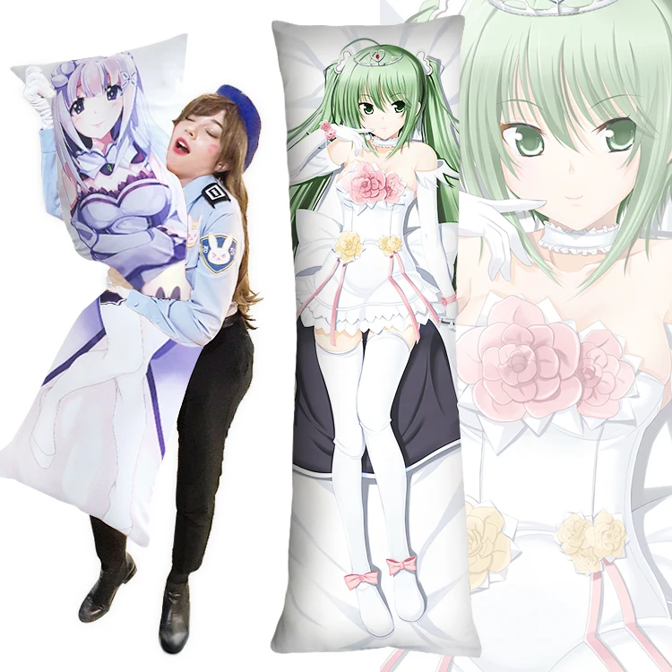 Naked Sexy Anime Girls Decorative Custom Body Pillow Case Cheap