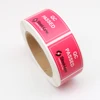 Custom Round / Rectangle / Oval Shape Self Adhesive QC Passed Inventory Label Sticker