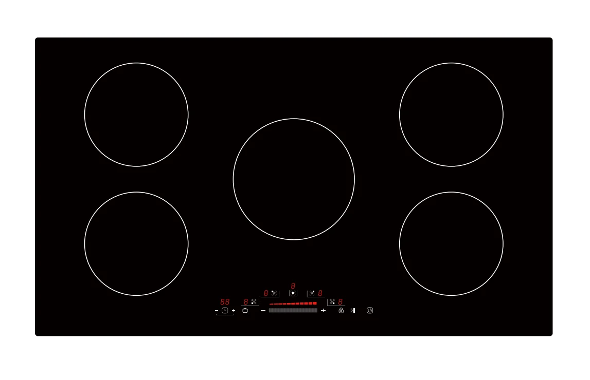 Cb,Ce And Made In Germany Xh521built In Hob 5 Burner Induction Cookers