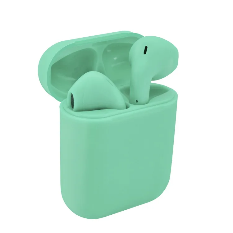 super quality i12 tws earbuds mini headset wireless charger bluetooth earphone - ANKUX.COM