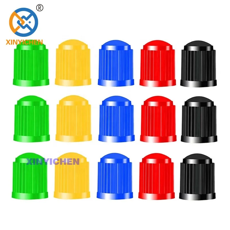 Abs Air Tire Caps Car Plastic Car Tyre Valve Cap Multi Color Green Red