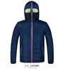Super September Warm Windproof Parkas with Glasses Padded Hooded Coat Mens Jacket
