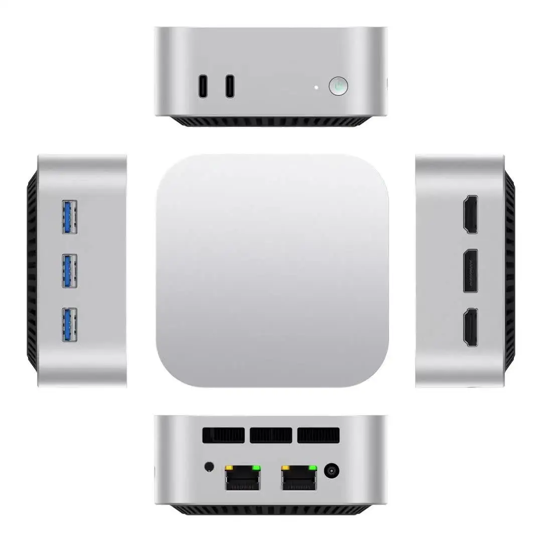 Intel N95 Mini Desktop Computer 12GB LP DDR5 256B SSD Triple