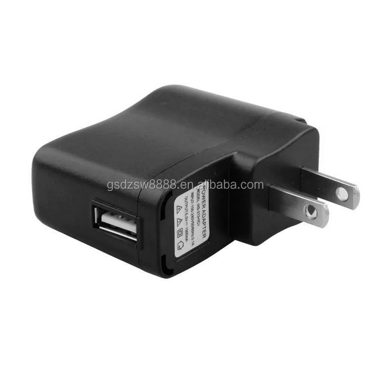 USB AC DC Power Supply Wall Adapter MP3 Charger EU/US Plug 