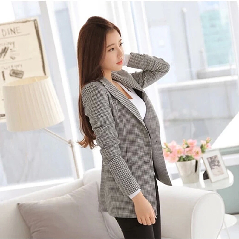 Floral Long Sleeve Women Blazer 