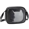 Custom Personalised Crossbody Cell Phone Wallet Transparent Shoulder Cat Ita Bag