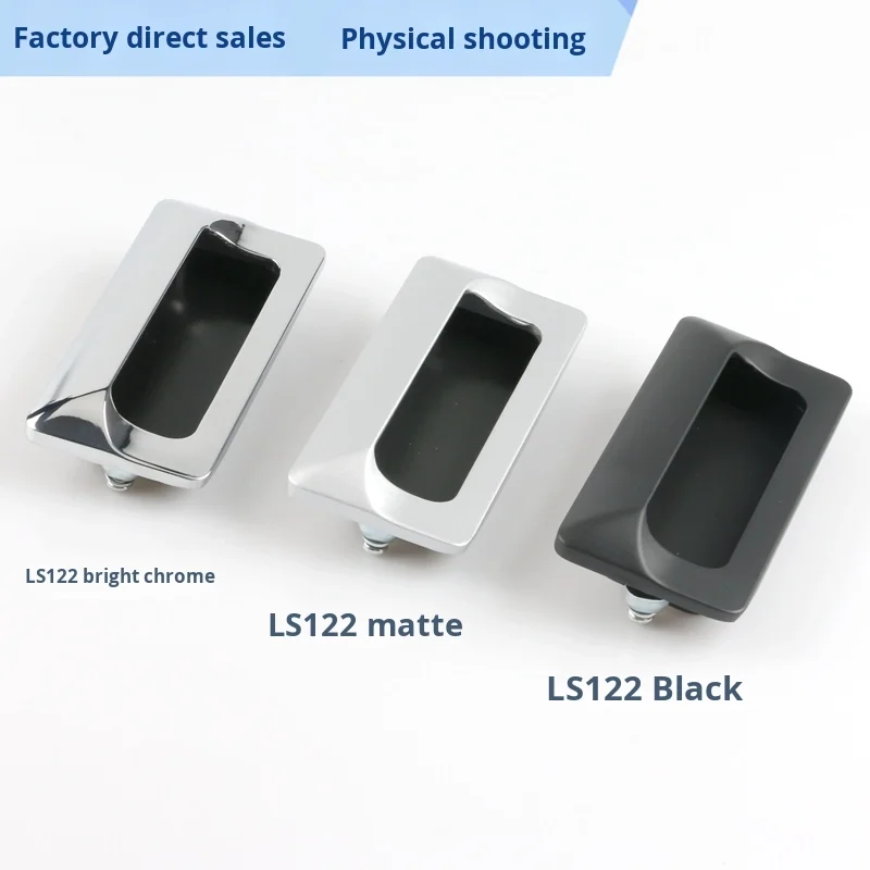 LS533 & LS122 Embedded Chrome-Plated Zinc Alloy Handles A-183-2 Handle Concealed Invisible Concealed Design factory
