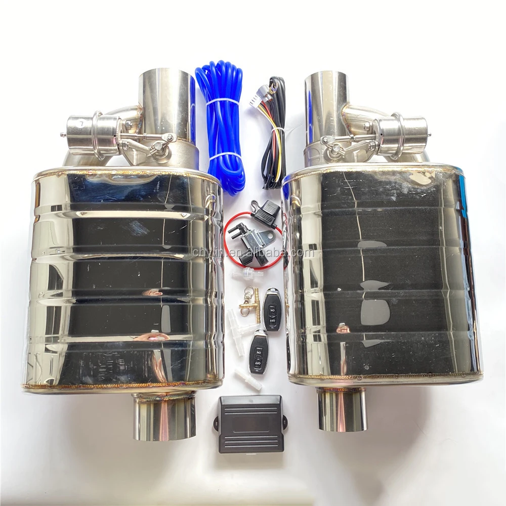 带排气 cutout 阀的热销性能排气系统 valvetronic 消声器