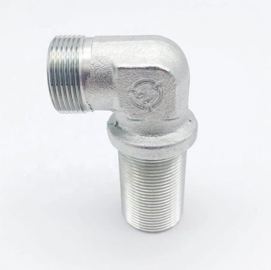 China Carbon Steel Bulkhead Universal Elbow Fittings