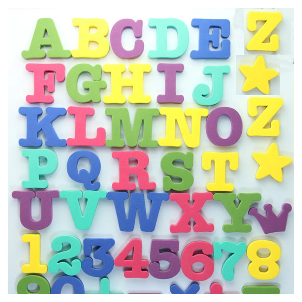 Custom Adhesive Plastic Letter Pvc Vinyl Label Alphabet Gel Stickers