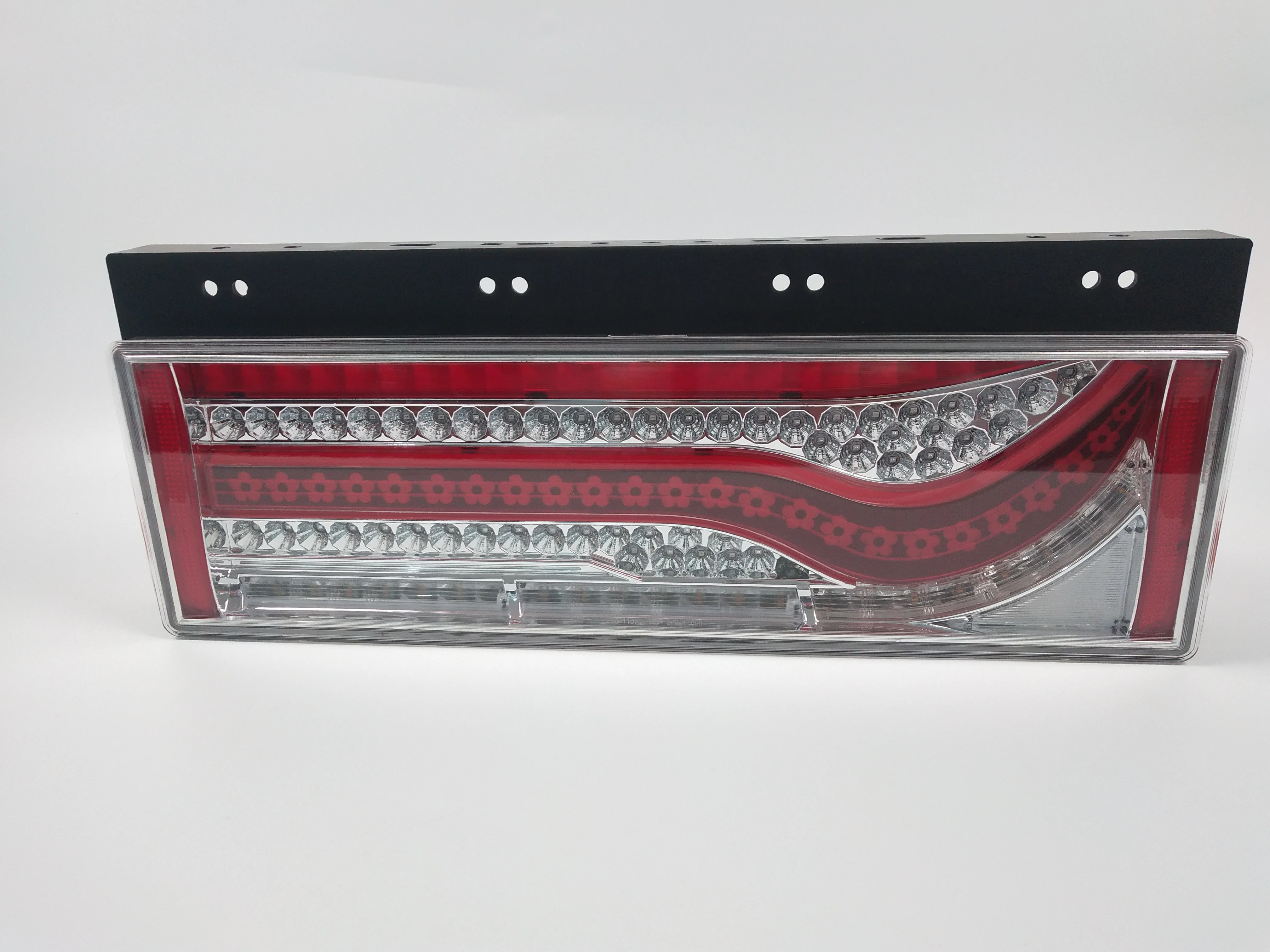 product oem universal 12v 24v trailer forklift led tail light new condition stop turn signal combination for cars-3