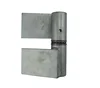 plain color galvanized gate hinge, rotating hinge