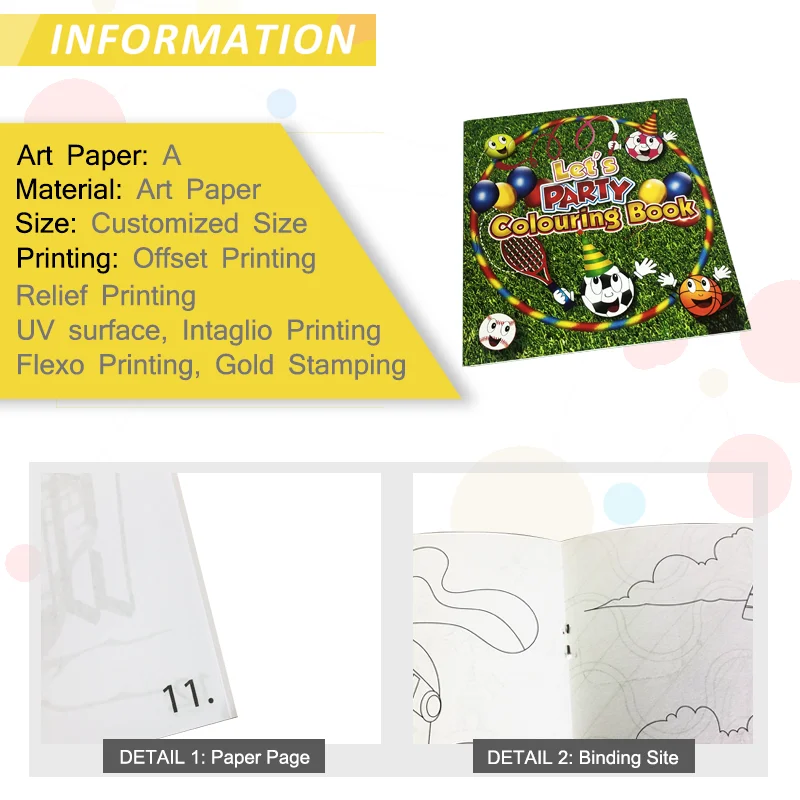 Educational Fancy Art Paper Color Filling Book For Kids Buy Top Model