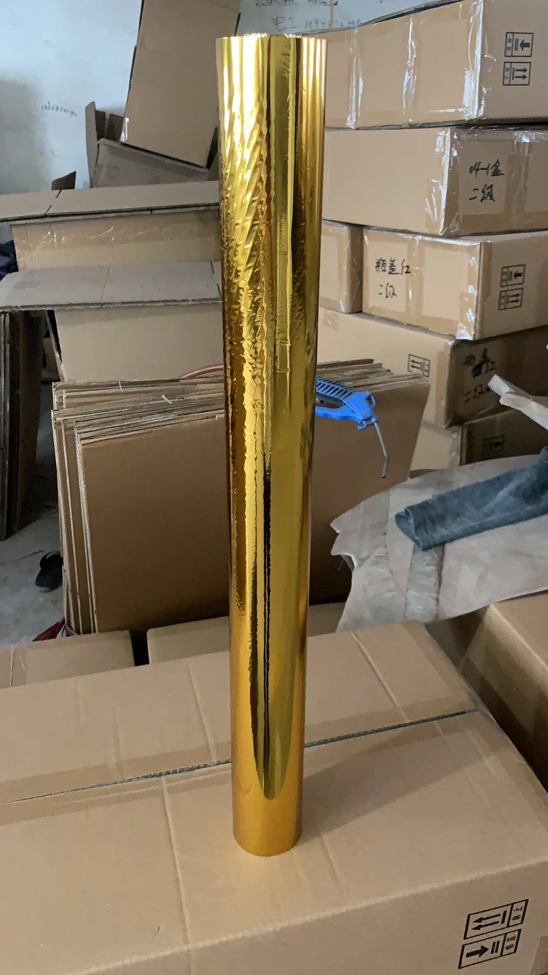 Papier Transfert à Chaud Foil Or - Rouleau 1.6x400ft, Marque Uxcell, Pour Bricolage