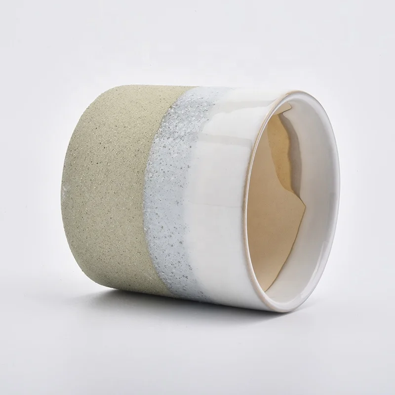 Custom 17oz Empty Ceramic Candle Vessels