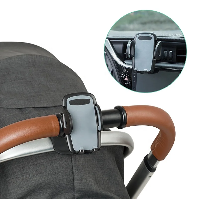 2020 Universal Stroller Phone Holder,For Any Smartphone Air Vent Phone